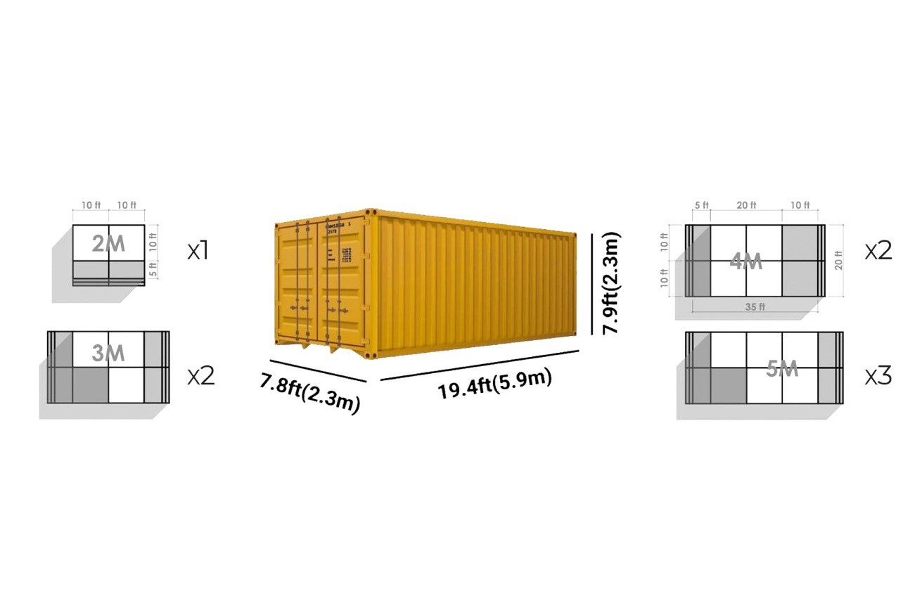 Supply in container